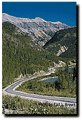 Muncho Lake at about Milepost 437